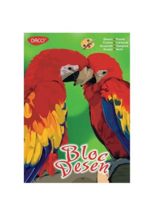 Copertă produs Bloc Desen Daco A4 170g, 16 File - BD417 - gallery big 1