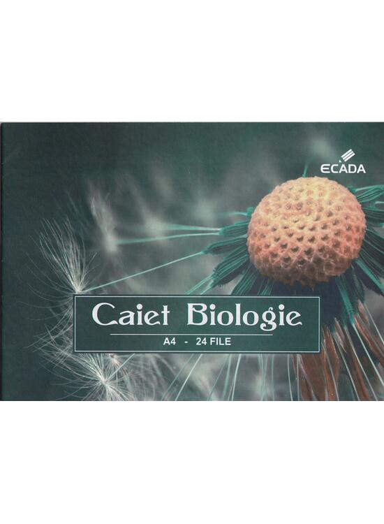 Copertă produs Caiet Biologie A4 ECADA, 24 file - gallery big 1