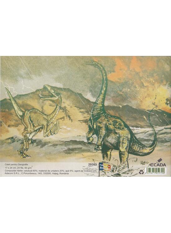 Copertă produs Caiet Geografie 17X24 cm ECADA - gallery big 2