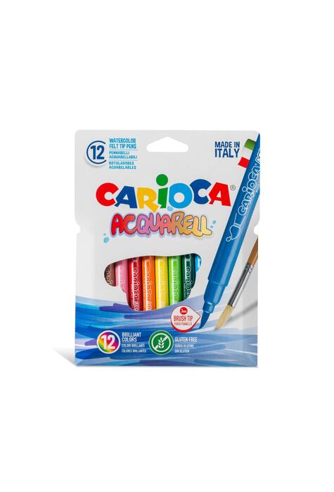 Copertă produs Carioca Acquarell,12 culori acuarelă