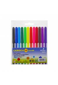 Copertă produs Carioci ECADA, 12 culori