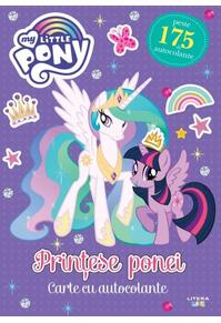 Copertă produs My Little Pony. Prințese ponei. Carte cu autocolante