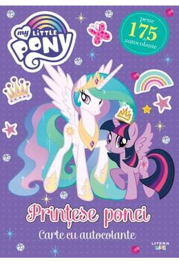 Copertă produs My Little Pony. Prințese ponei. Carte cu autocolante