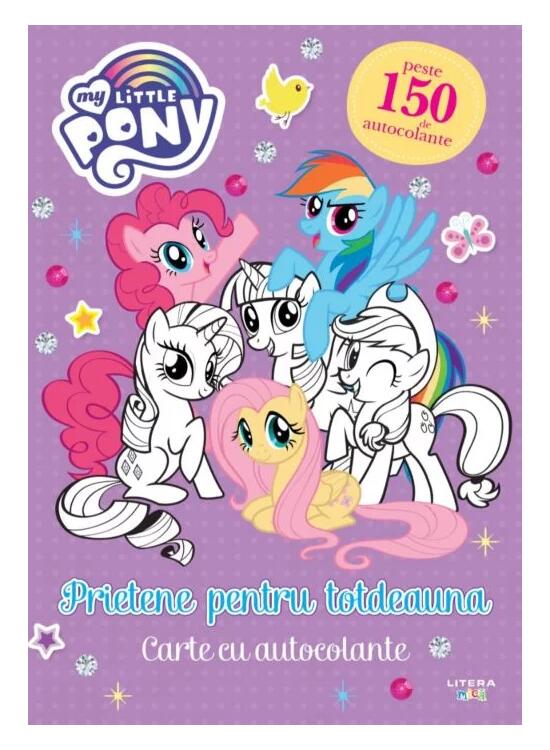 Copertă produs My Little Pony. Prietene pentru totdeauna. Carte cu autocolante - gallery big 1