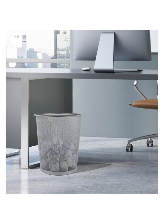 Copertă produs Coș de gunoi ECADA argintiu, 29x35 cm - gallery big 3