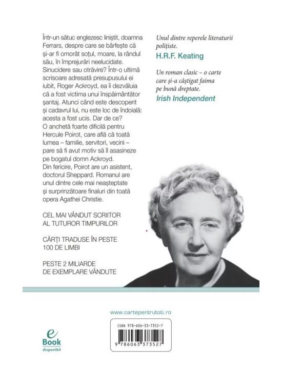 Copertă produs Asasinarea lui Roger Ackroyd - gallery big 2