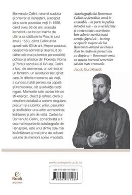 Copertă produs Viața lui Benvenuto Cellini scrisă de el &icirc;nsuși (Carte pentru toți)