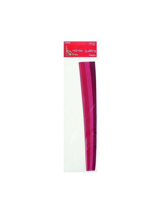 Copertă produs H&acirc;rtie pentru quilling Flacăra DACO 30x0.5cm 200/set  - HR909 - gallery big 1