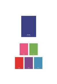 Copertă produs Caiet matematică Notte School, A5, capsat, 40 file, carton laminat -  ASD11105