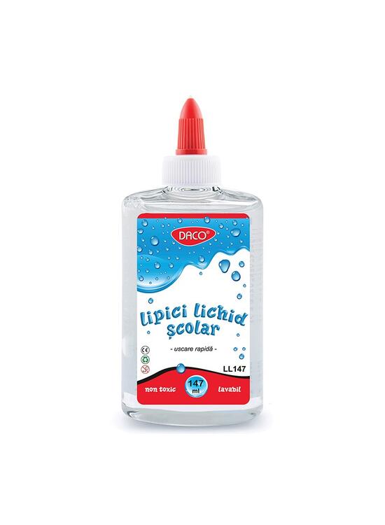 Copertă produs Lipici lichid scolar 147 ml DACO - gallery big 1