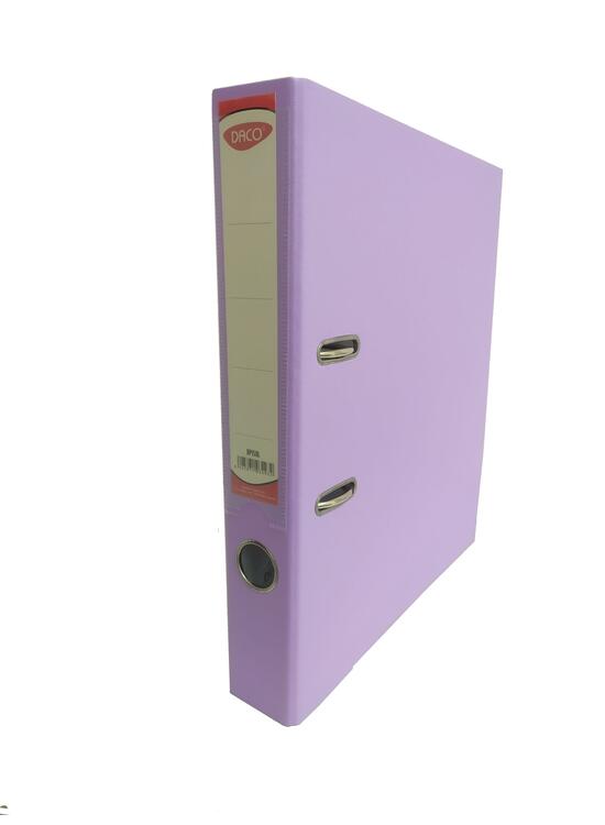 Copertă produs Biblioraft plastifiat 50 mm DACO, lila - BP150L - gallery big 1