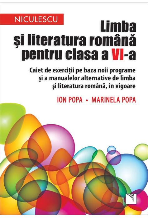 Copertă produs Limba și literatura rom&acirc;nă pentru clasa a VI-a