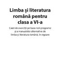 Copertă produs Limba și literatura rom&acirc;nă pentru clasa a VI-a - gallery small 