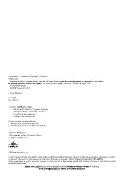 Copertă produs Limba și literatura rom&acirc;nă pentru clasa a VI-a