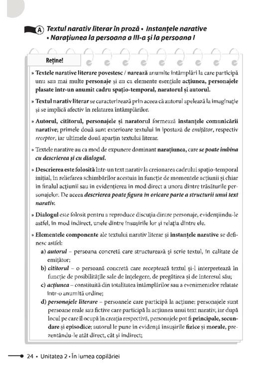 Copertă produs Limba și literatura rom&acirc;nă pentru clasa a VI-a - gallery big 8