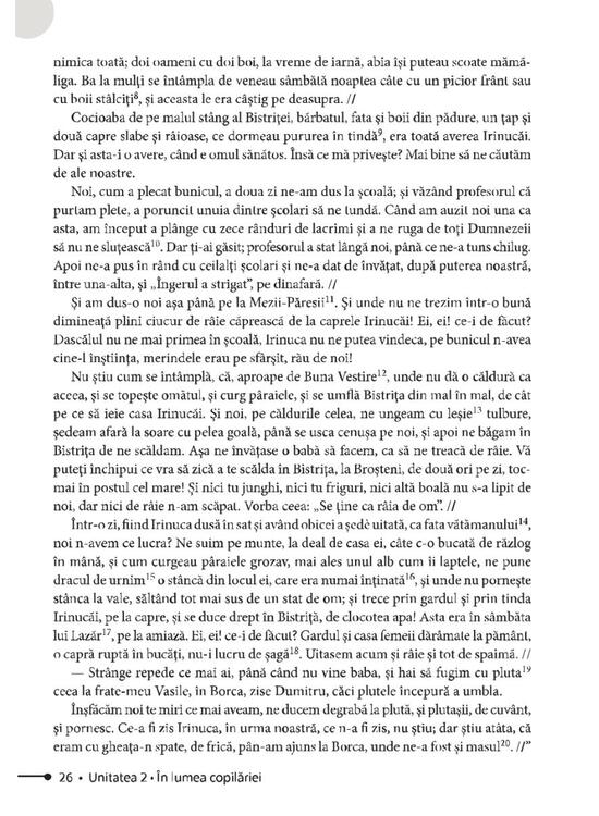 Copertă produs Limba și literatura rom&acirc;nă pentru clasa a VI-a - gallery big 14