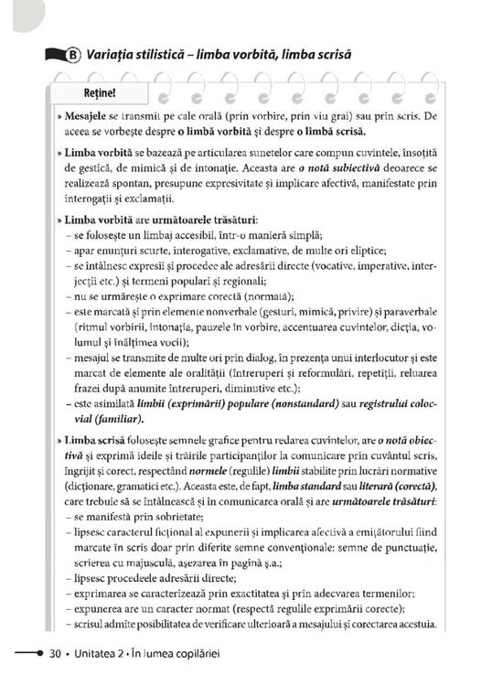 Copertă produs Limba și literatura rom&acirc;nă pentru clasa a VI-a - gallery big 12