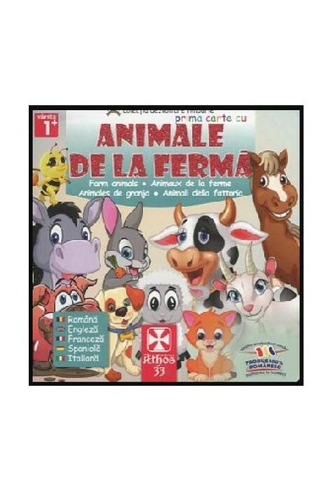 Copertă produs Prima carte cu Animale de la Fermă