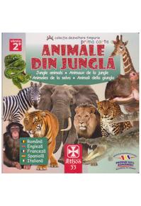 Copertă produs Prima carte cu Animale din Junglă