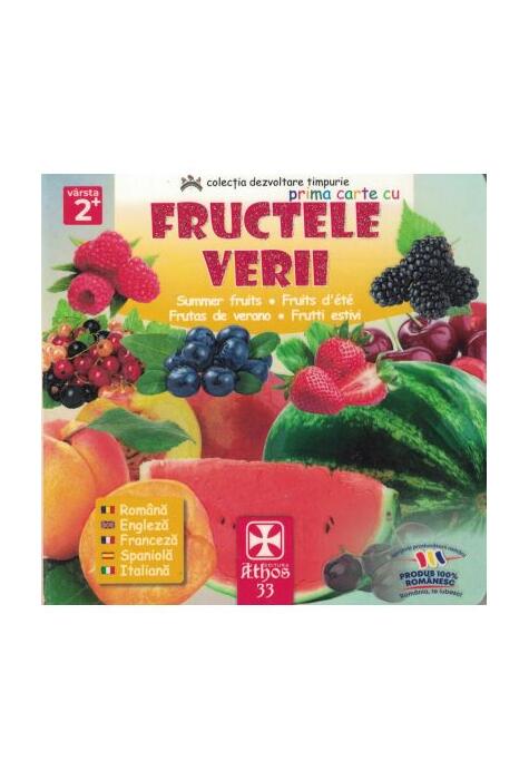 Copertă produs Prima carte cu Fructele Verii