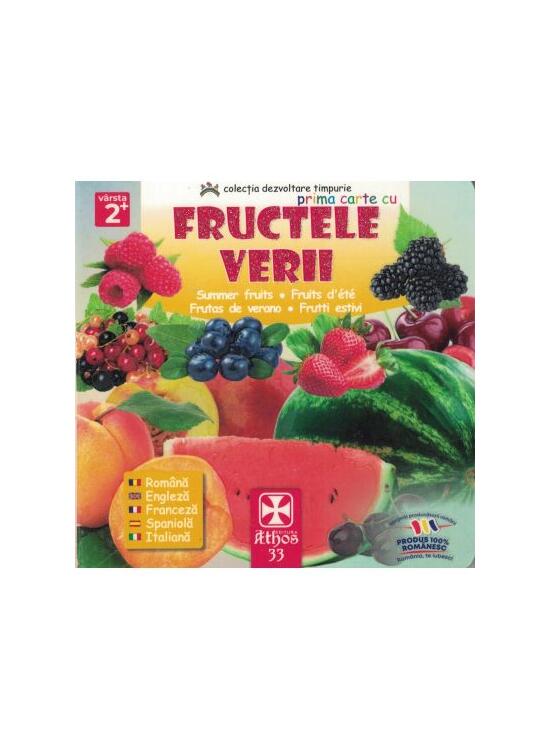 Copertă produs Prima carte cu Fructele Verii - gallery big 1