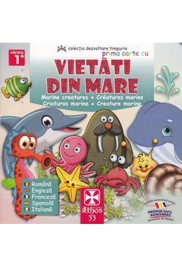 Copertă produs Prima carte cu Vietăți din Mare