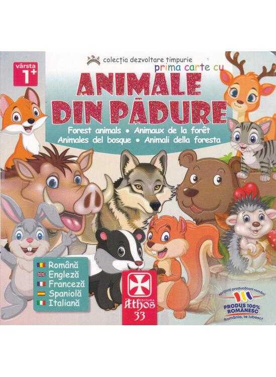 Copertă produs Prima carte cu Animale Din Pădure - gallery big 1