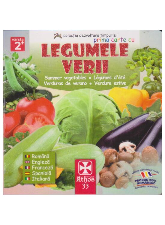 Copertă produs Prima carte cu Legumele Verii - gallery big 1