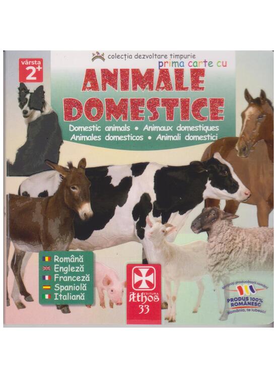 Copertă produs Prima carte cu Animale Domestice - gallery big 1