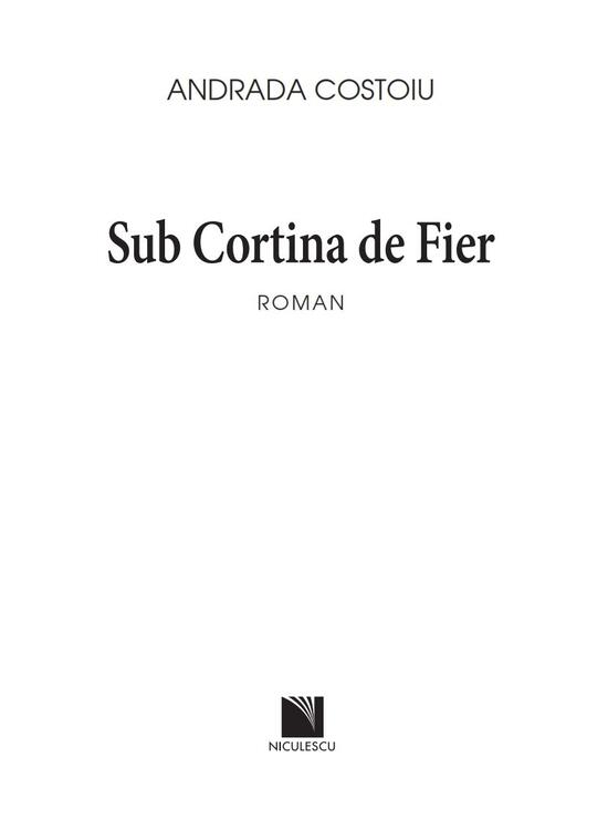 Copertă produs Sub Cortina de Fier - gallery big 2