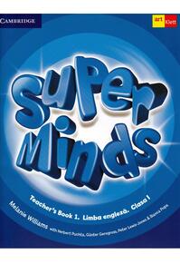 Copertă produs Super Minds. Teacher's Book 1. Limba Engleză. Clasa 1