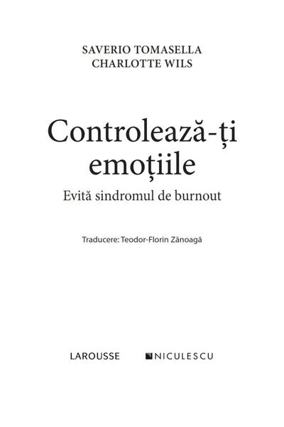 Controlează-ți emoțiile!