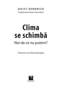 Copertă produs Clima se schimbă. Noi de ce nu putem?