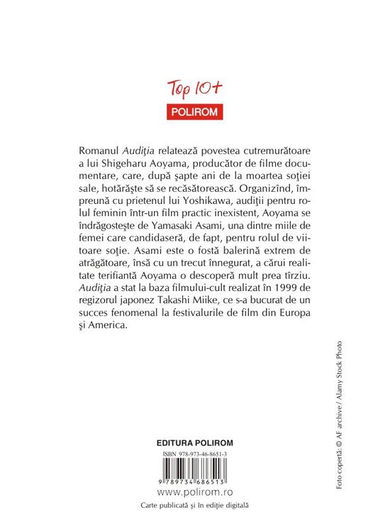 Copertă produs Audiția - gallery big 2