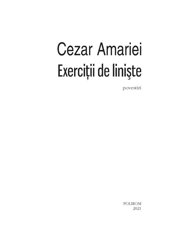 Copertă produs Exerciții de liniște - gallery big 5
