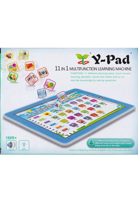 Copertă produs Tabletă Multifuncțională Y-Pad 11 in 1 &icirc;n Limba Engleză - albastru/ roz