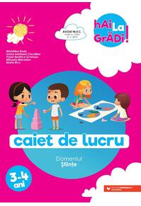 Copertă produs Științe - caiet de lucru pentru 3-4 ani