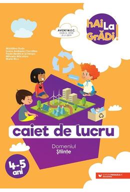 Copertă produs Științe - caiet de lucru pentru 4-5 ani