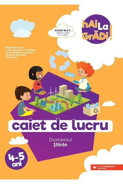 Științe - caiet de lucru pentru 4-5 ani