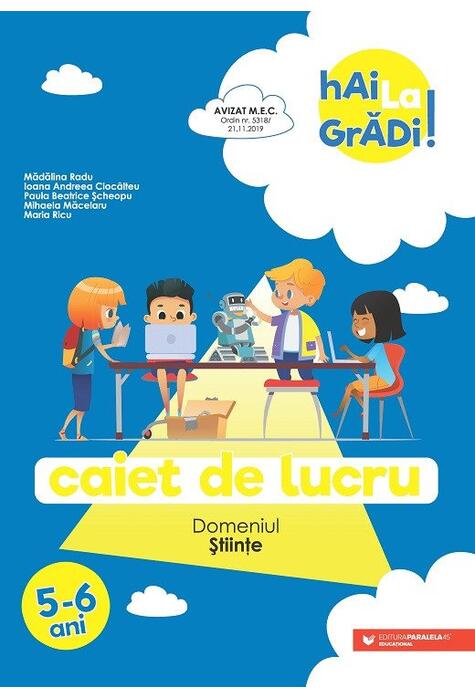 Copertă produs Științe - caiet de lucru pentru 5-6 ani