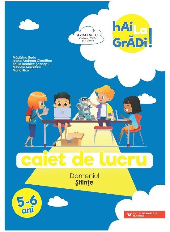 Copertă produs Științe - caiet de lucru pentru 5-6 ani - gallery big 1