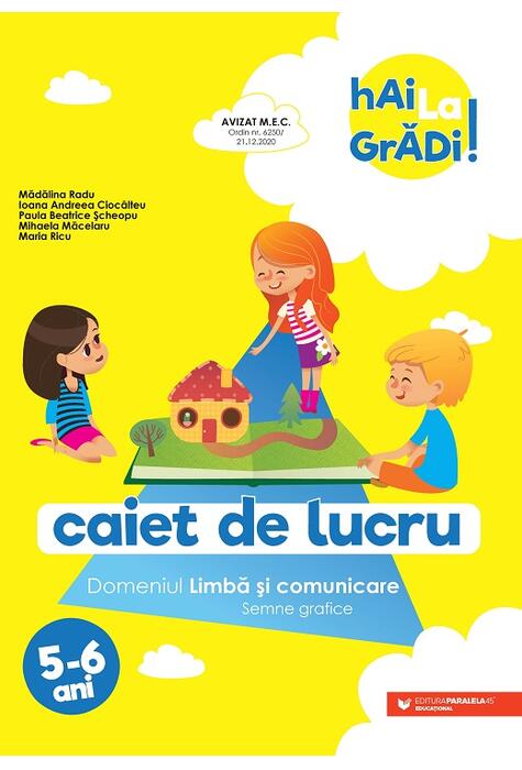 Copertă produs Limbă și comunicare - caiet de lucru pentru 5-6 ani