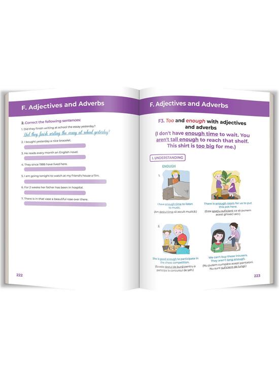 Copertă produs Grammar made easy. Limba engleză pentru gimnaziu. English is Fun. Volumul 2 - gallery big 4