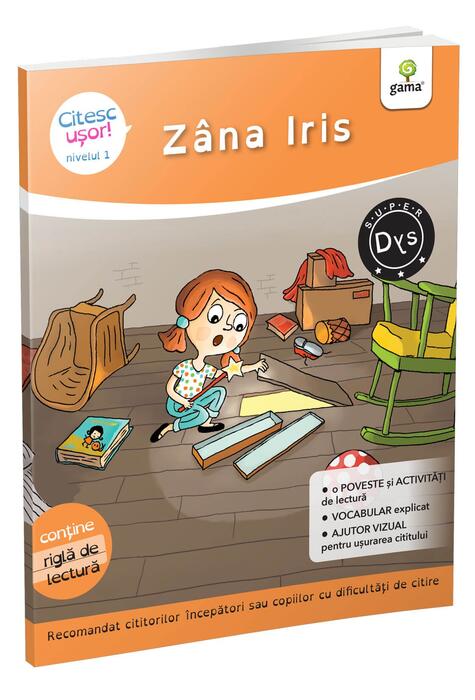 Copertă produs Z&acirc;na Iris (Citesc ușor, Nivel 1)