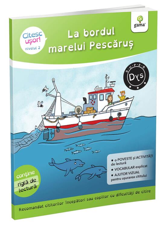 Copertă produs La bordul marelui Pescăruș (Citesc ușor, Nivel 2) - gallery big 1