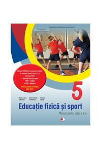 Copertă produs Manual. Educație Fizică și Sport. Clasa a V-a (conține CD)