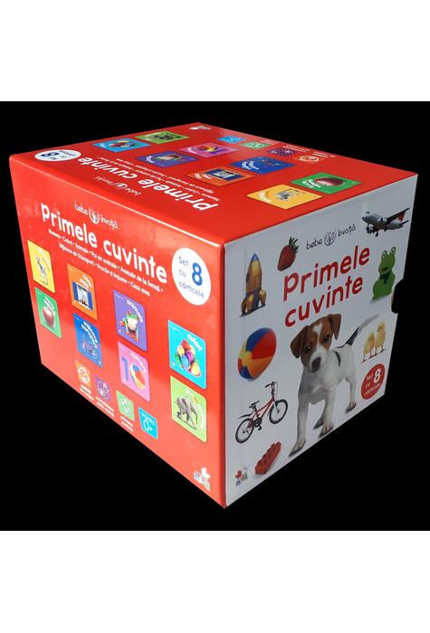 Copertă produs Primele cuvinte. Bebe &Icirc;nvață - set cu 8 cărticele