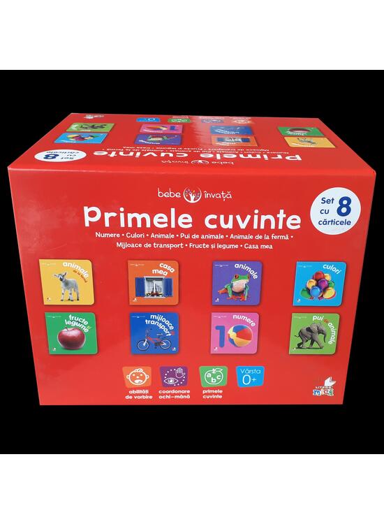 Copertă produs Primele cuvinte. Bebe &Icirc;nvață - set cu 8 cărticele - gallery big 2