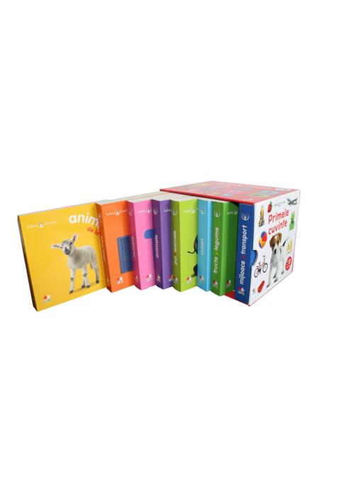 Primele cuvinte. Bebe Învață - set cu 8 cărticele