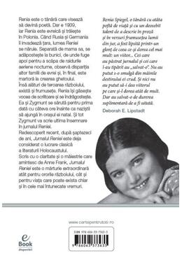 Copertă produs Jurnalul Reniei. Viața unei tinere &icirc;n umbra Holocaustului (Carte pentru toți)